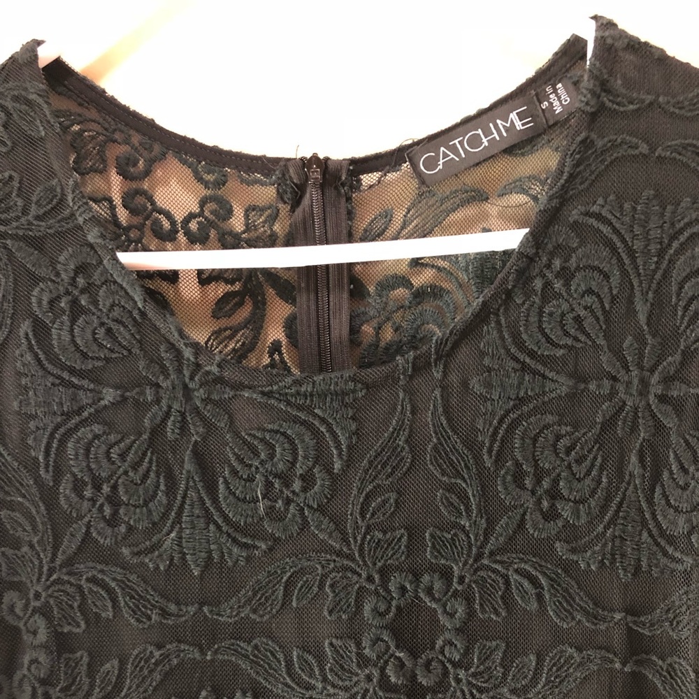 unique black dress💋
